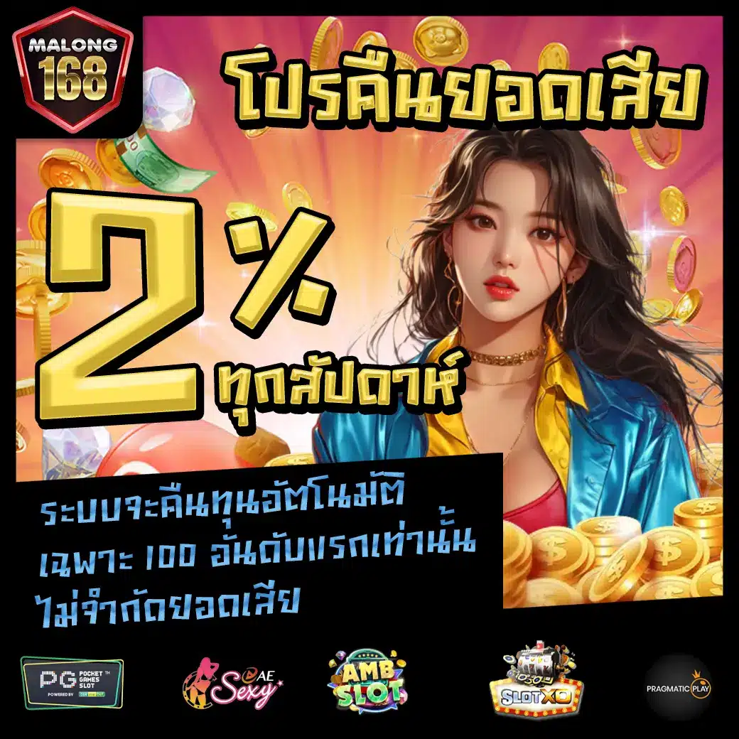 Promotion 1 MALONG168 Pro1